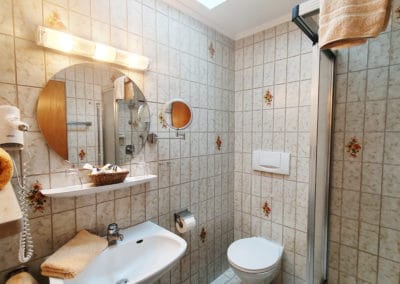 Dusche/WC FEWO im Haus Schmidt